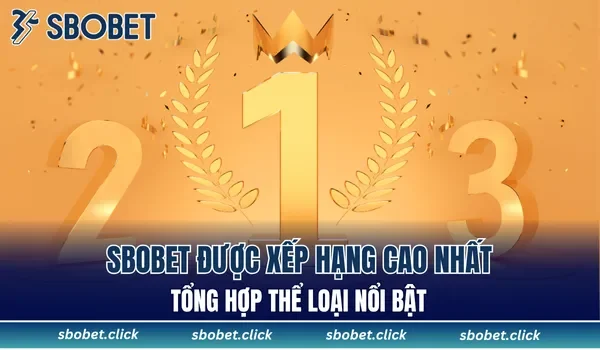 SBOBET được xếp hạng cao nhất
