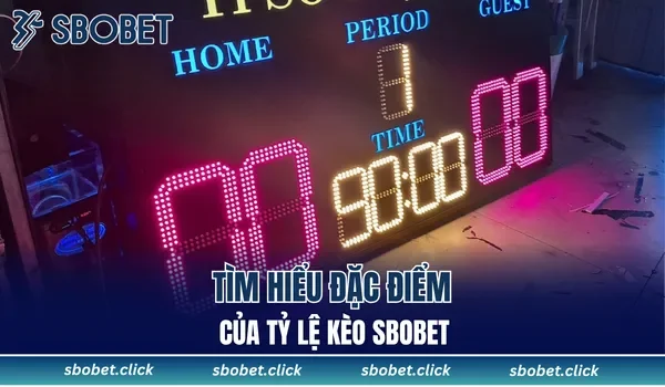 Tìm hiểu đặc điểm của tỷ lệ kèo SBOBET